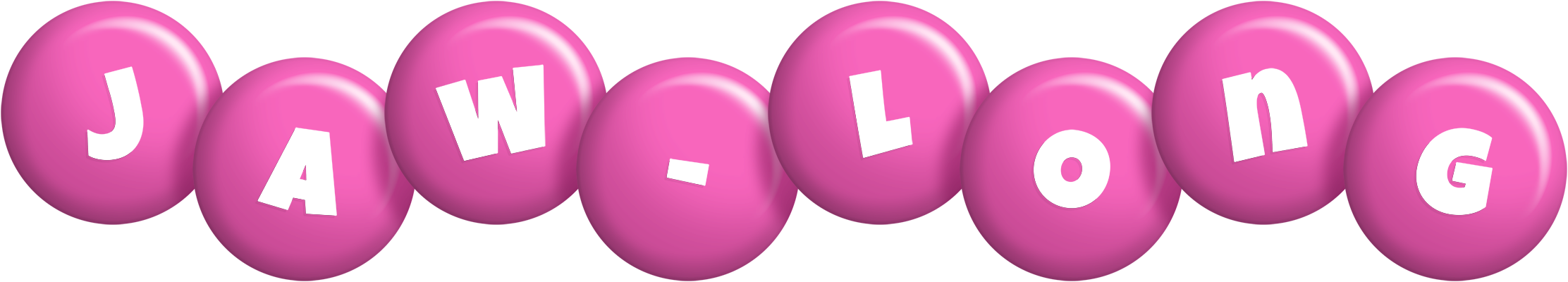 Jaw-Long candy-pink logo