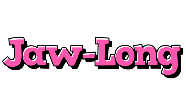 Jaw-Long girlish logo