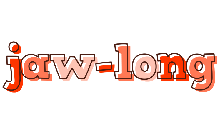 Jaw-Long paint logo