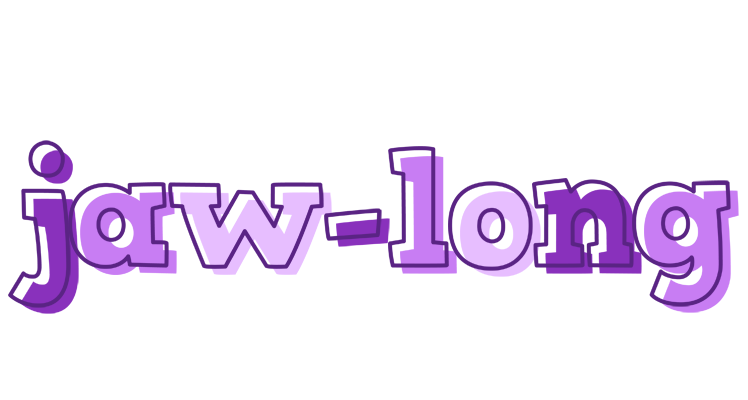 Jaw-Long sensual logo