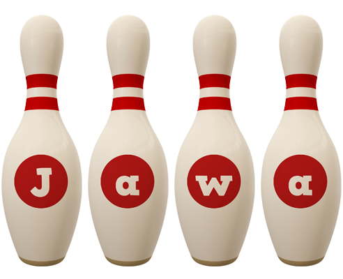 Jawa bowling-pin logo