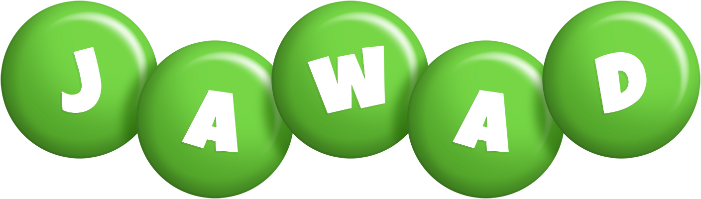 Jawad candy-green logo