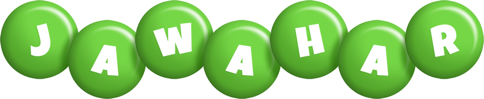 Jawahar candy-green logo