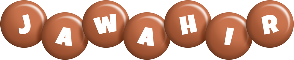 Jawahir candy-brown logo