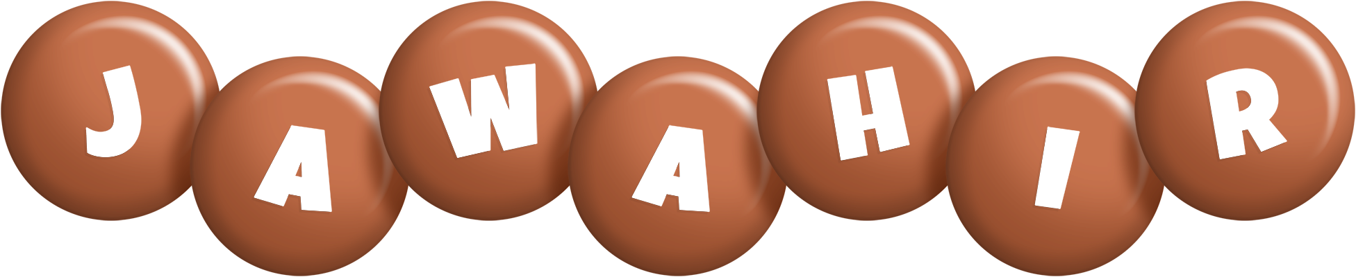 Jawahir candy-brown logo