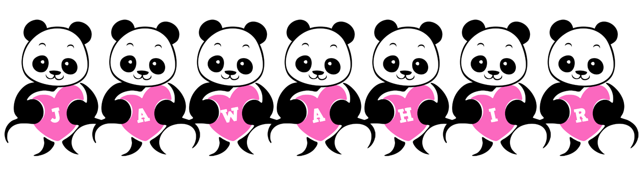 Jawahir love-panda logo