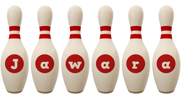 Jawara bowling-pin logo