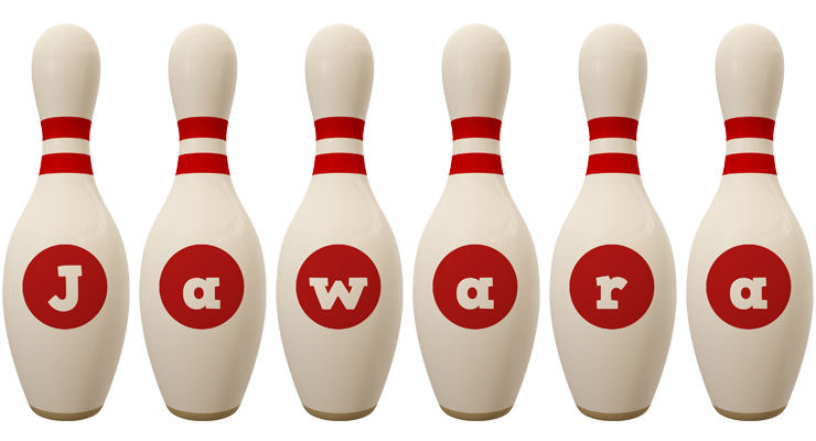 Jawara bowling-pin logo