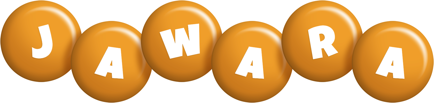 Jawara candy-orange logo
