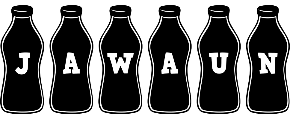 Jawaun bottle logo