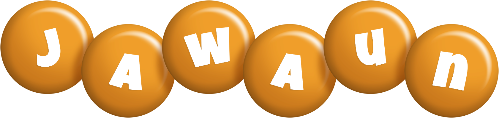 Jawaun candy-orange logo