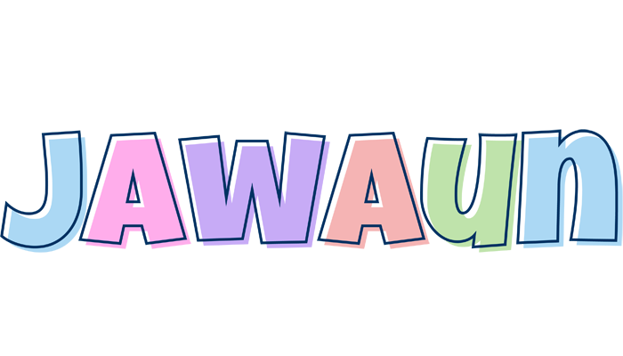 Jawaun pastel logo