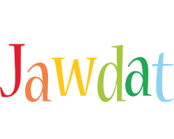 Jawdat birthday logo