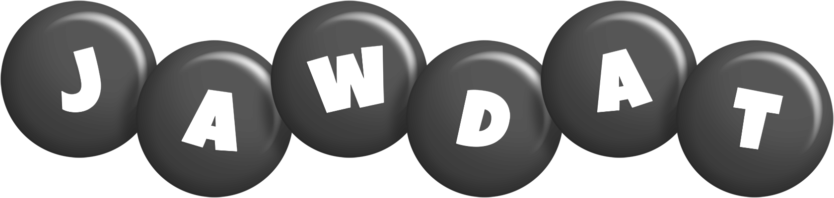 Jawdat candy-black logo
