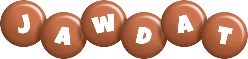 Jawdat candy-brown logo