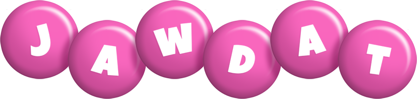 Jawdat candy-pink logo