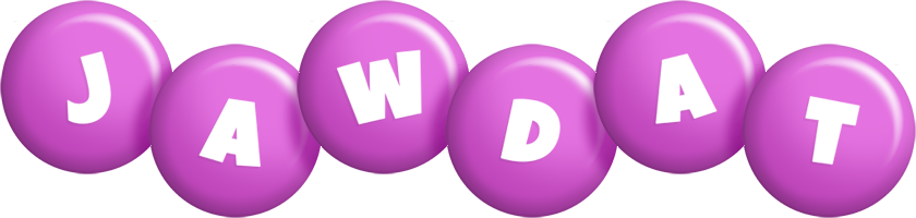 Jawdat candy-purple logo