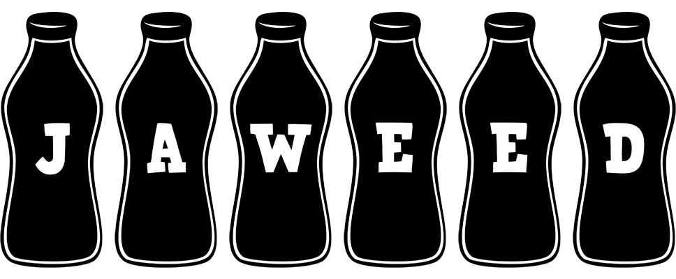 Jaweed bottle logo
