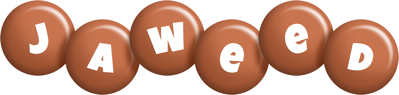Jaweed candy-brown logo