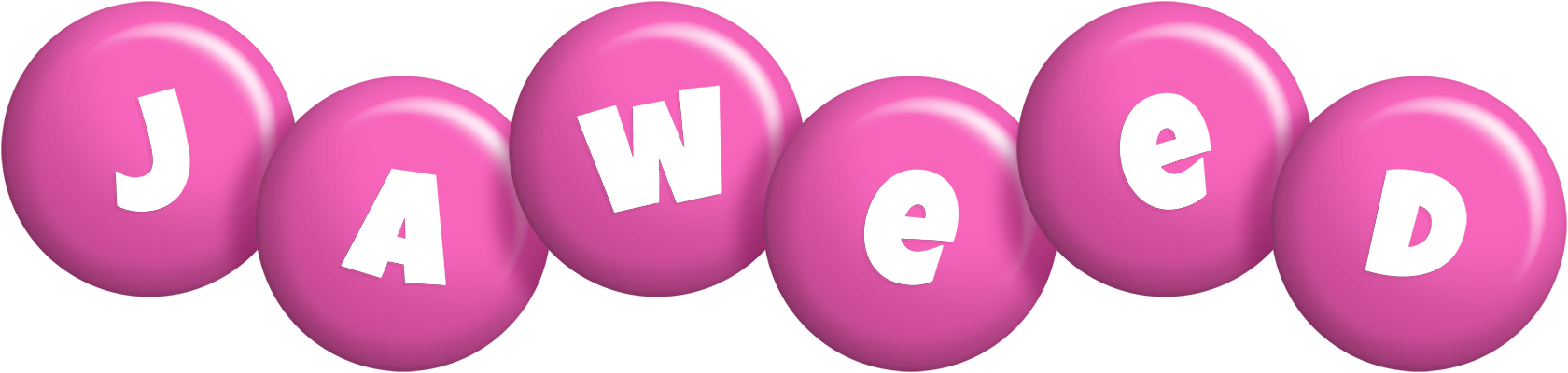 Jaweed candy-pink logo