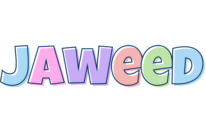 Jaweed pastel logo