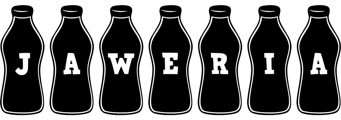 Jaweria bottle logo