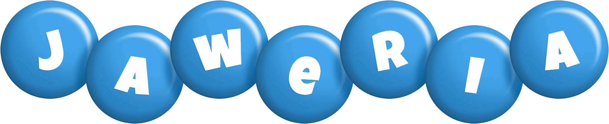Jaweria candy-blue logo
