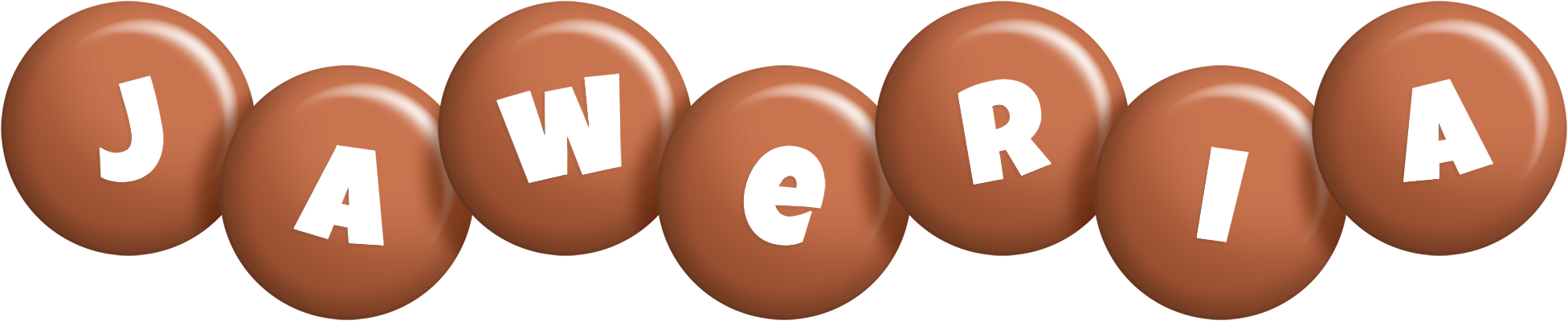 Jaweria candy-brown logo