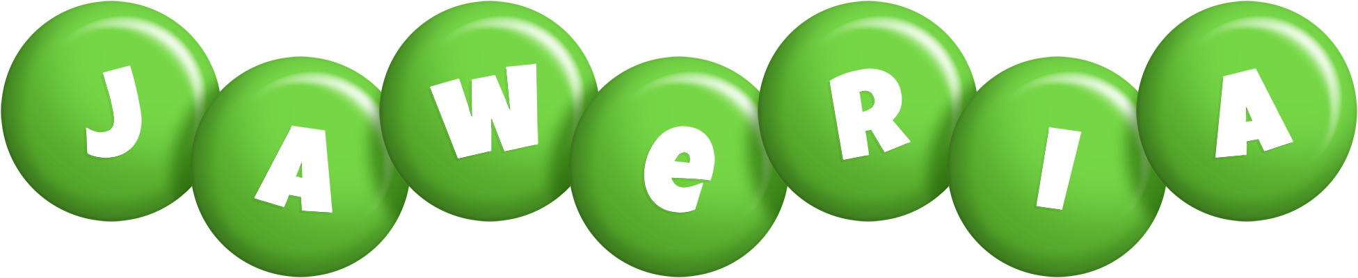 Jaweria candy-green logo