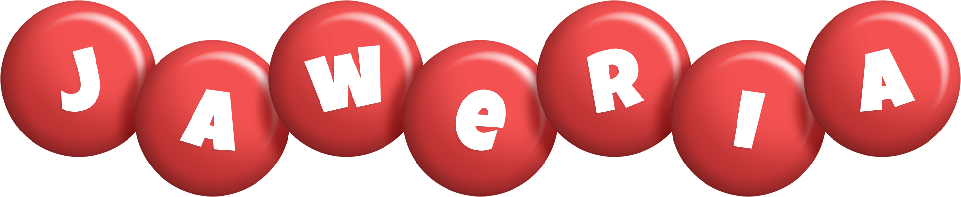Jaweria candy-red logo