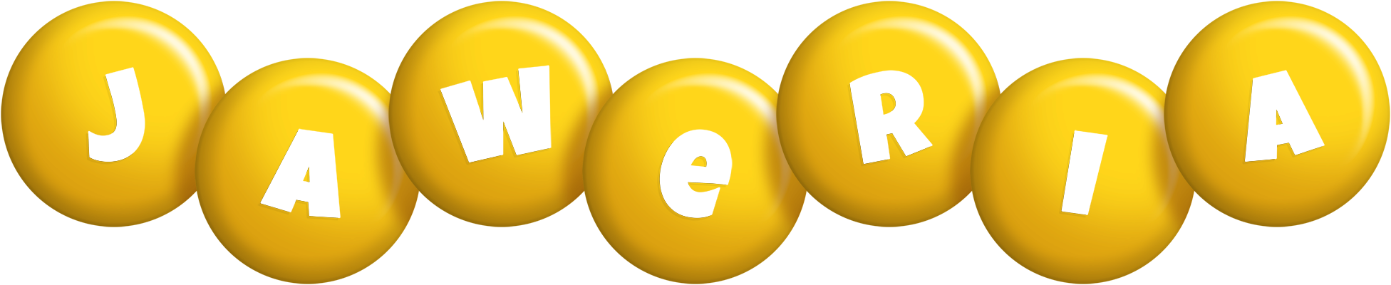 Jaweria candy-yellow logo
