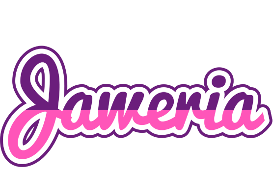 Jaweria cheerful logo