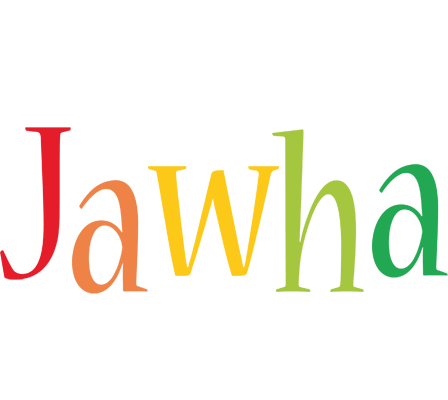 Jawha birthday logo