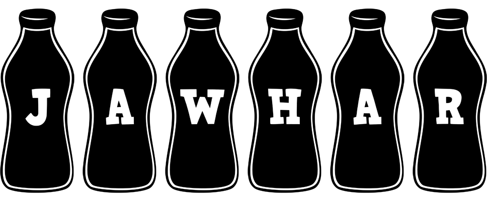 Jawhar bottle logo