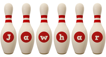 Jawhar bowling-pin logo