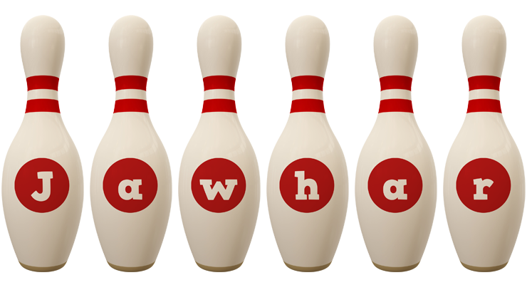 Jawhar bowling-pin logo