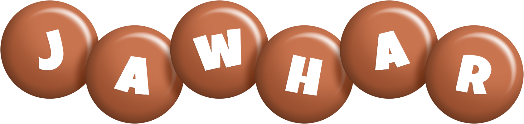 Jawhar candy-brown logo