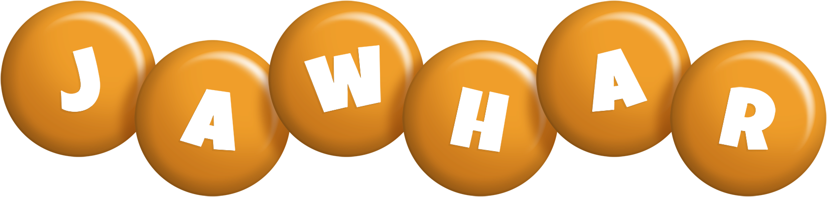 Jawhar candy-orange logo