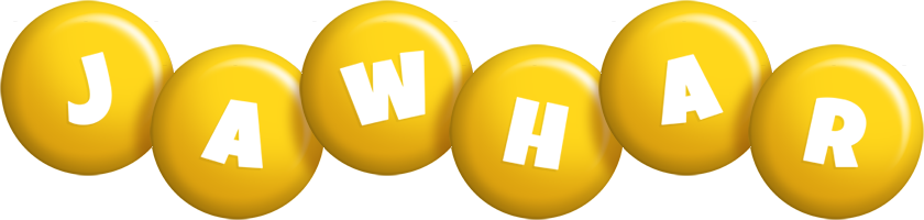 Jawhar candy-yellow logo