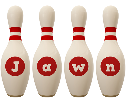 Jawn bowling-pin logo