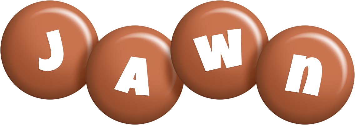 Jawn candy-brown logo