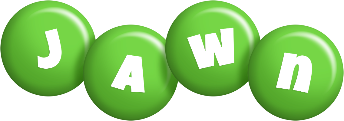 Jawn candy-green logo
