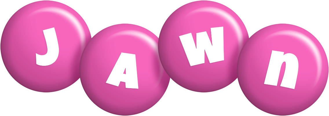 Jawn candy-pink logo