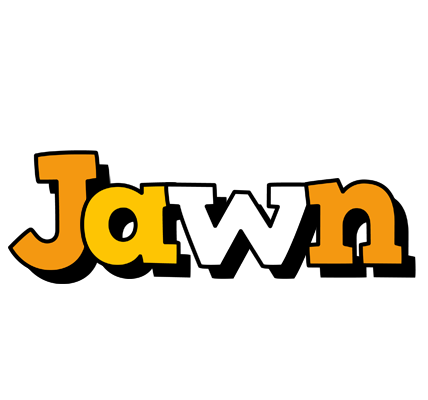 Jawn cartoon logo