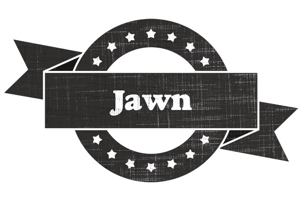 Jawn grunge logo