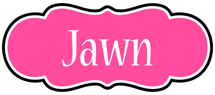 Jawn invitation logo