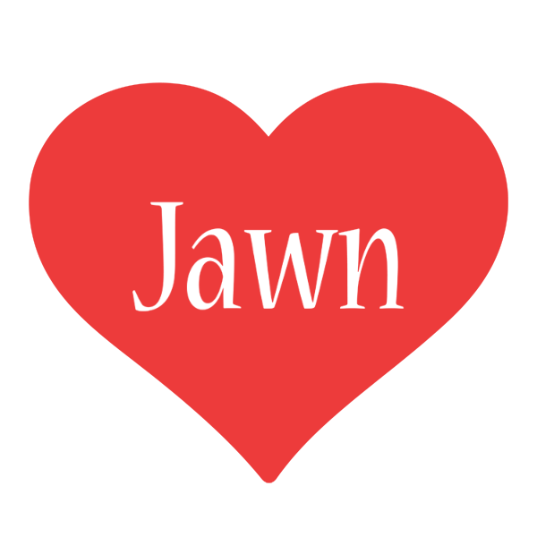 Jawn love logo