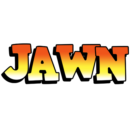 Jawn sunset logo
