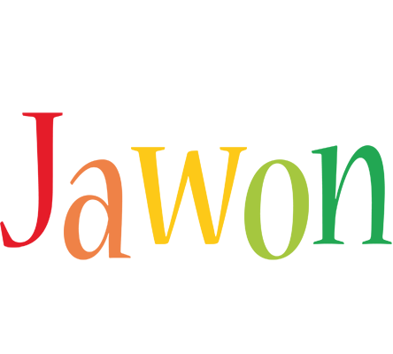 Jawon birthday logo