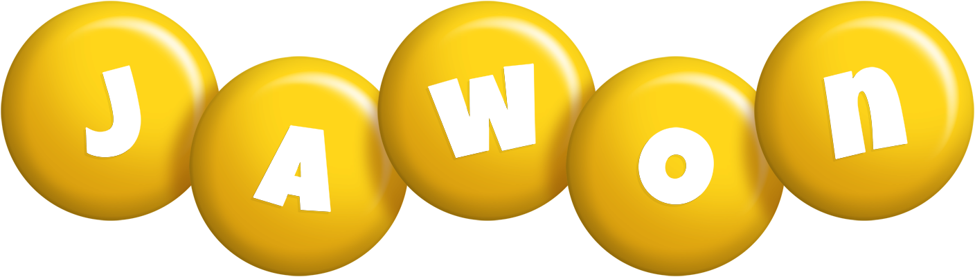 Jawon candy-yellow logo